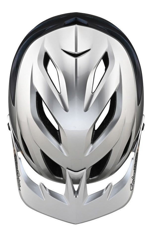 Casco Troy Lee Designs A3 con Mips Uno Silver / Electro